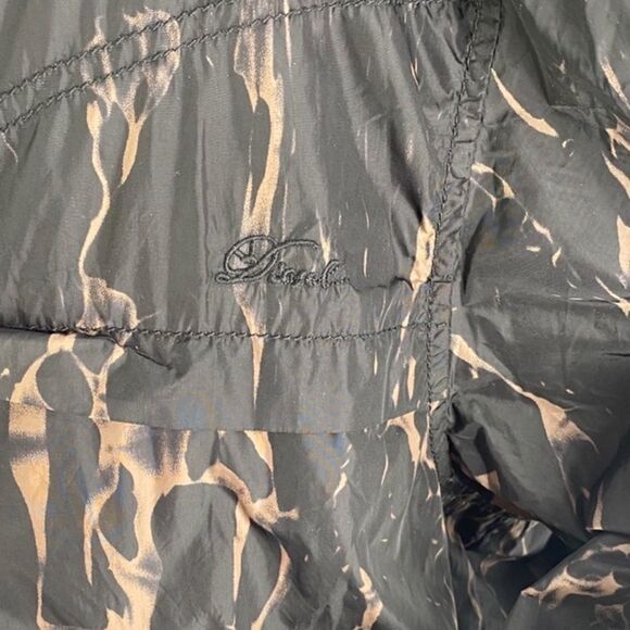 Diesel Oversized Windbreaker Jacket Black and Gold Runway Fashion Show - Picture 5 of 15